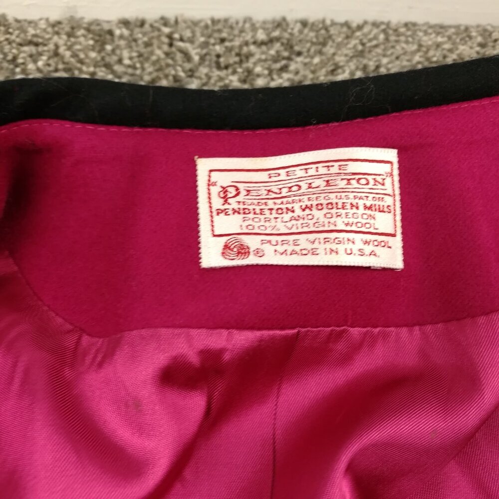 Vintage Pendleton Blazer Jacket Wool Double Breas… - image 4